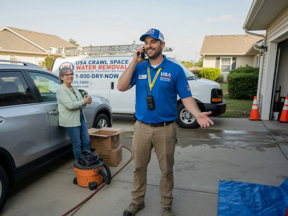 Crawl Space Water Removal Lothian, MD FAQs